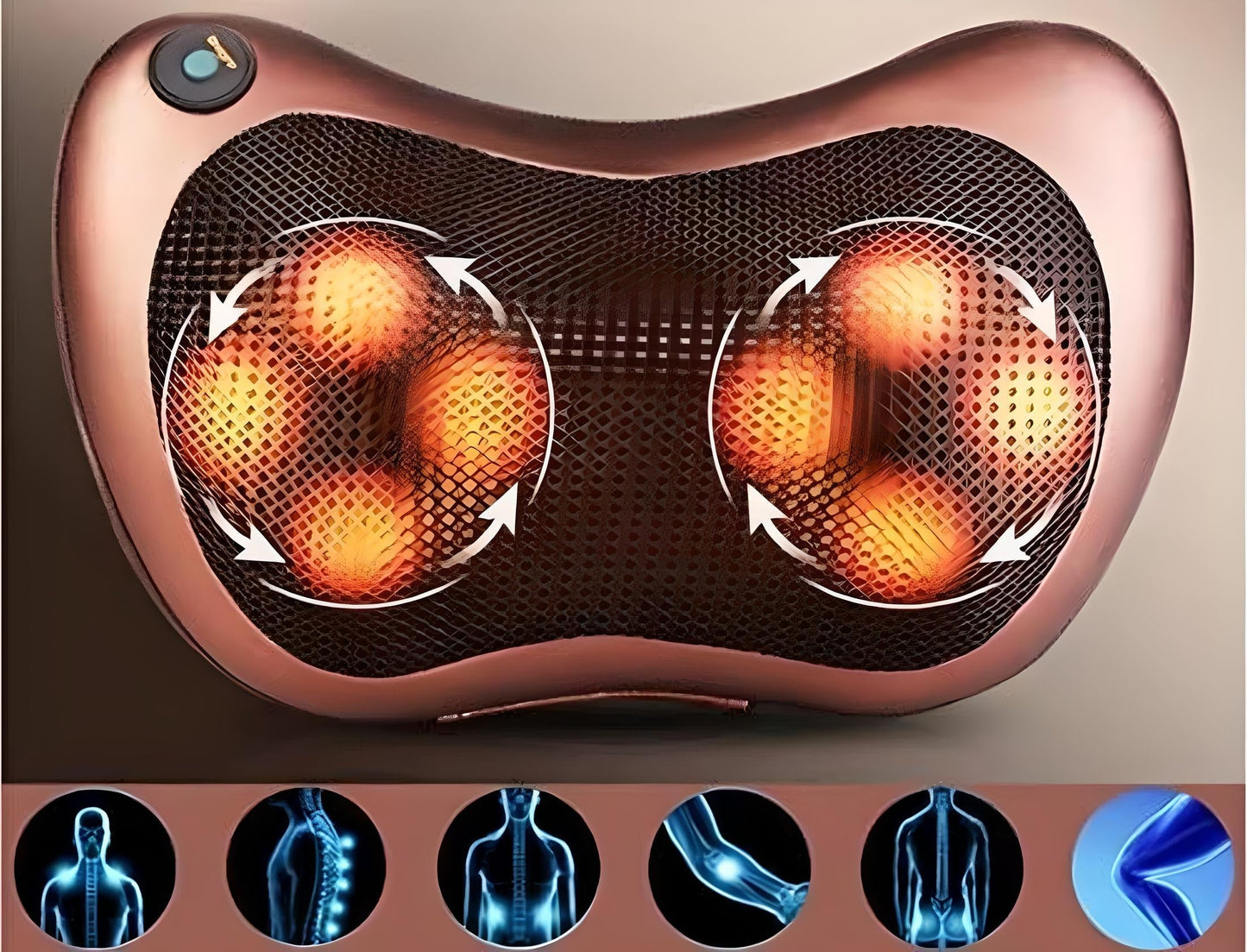 8 Head Pillow Massager